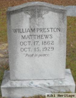 William Preston Matthews