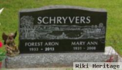 Forest A "fritz" Schryvers