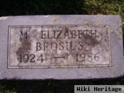 M Elizabeth Brosius