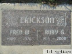 Ruby G Erickson