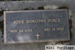 Josie Dorothy Stevens Force