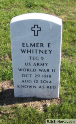 Elmer Ervin "red" Whitney