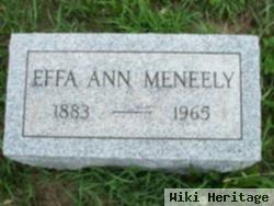 Effa Ann Meneely