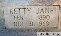 Betty Jane Cress Vernon