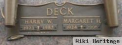 Margaret Henry Deck