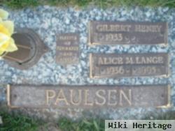 Alice Marie Lange Paulsen