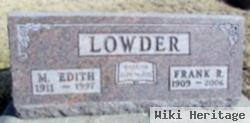 Mary Edith Slagle Lowder