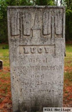 Lucy Ives Maxson