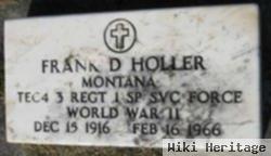 Frank D Holler