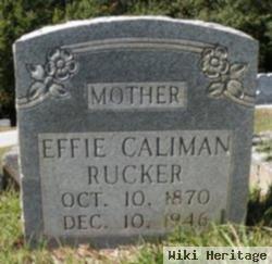 Effie Caliman Rucker