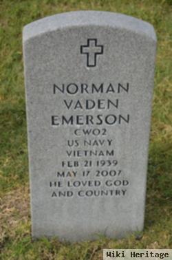 Norman Vaden Emerson