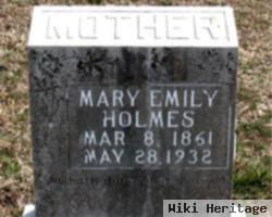 Mary Emily "emma" Mount Holmes