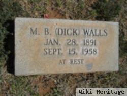 Mack Belton "dick" Walls