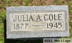 Julia A. Wallington Cole