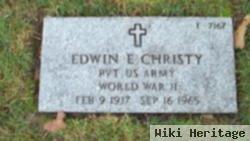 Edwin Earl Christy