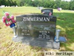 Marlyn R "pete" Zimmerman