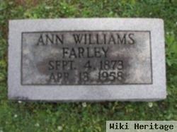 Amanda Ann Williams Farley