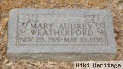 Mary Audrey Weatherford