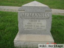 Greer H Mcmannis