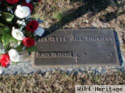 Bernette Hill Thurman