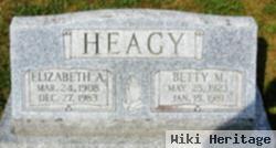 Betty M Heagy