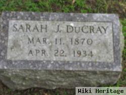 Sarah Jane Coates Ducray