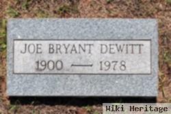 Joe Bryant Dewitt