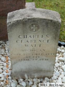 Corp Charles Clarence Watt