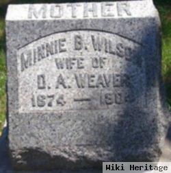 Minnie B. Wilson Weaver