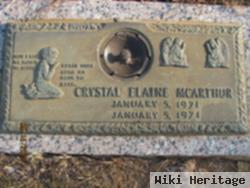 Crystal Elaine Mcarthur