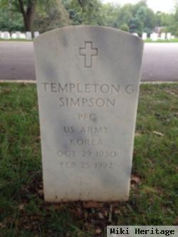 Templeton G Simpson