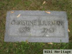 Christine Bjurman