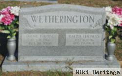 Irene Elizabeth Rose Wetherington