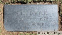 Alice D. Wylie