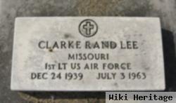 1St Lieut Clarke Rand Lee