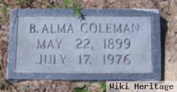 B. Alma Coleman