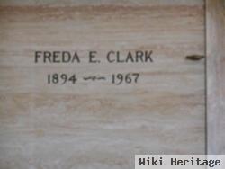 Freda E Clark