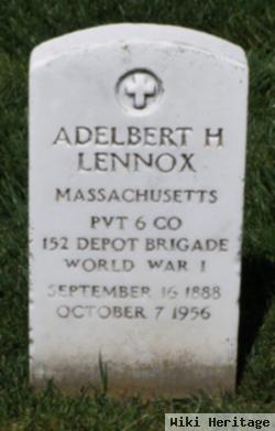 Adelbert H Lennox