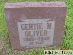 Gertie M. Oliver