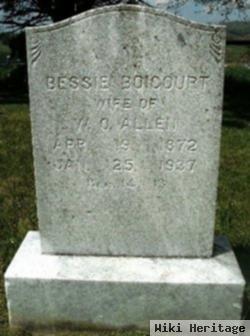 Bessie Boicourt Allen