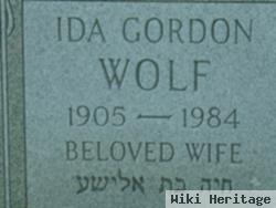 Ida Gordon Gordon Wolf