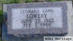Leonard Lane Lowery