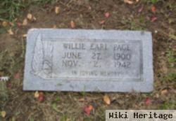 Willie Earl Page