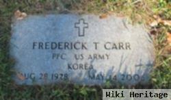 Frederick T Carr, Jr