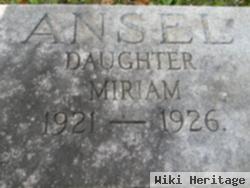 Miriam Amelia Ansel