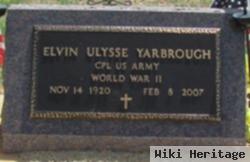 Elvin Ulysse "shorty" Yarbrough