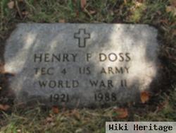 Henry F. Doss