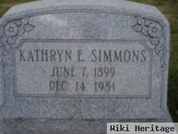 Kathryn E Atwood Simmons