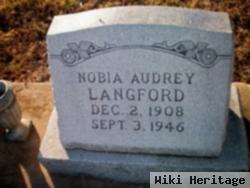 Nobia Audrey Lovelady Langford