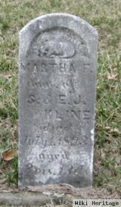 Martha F Kline